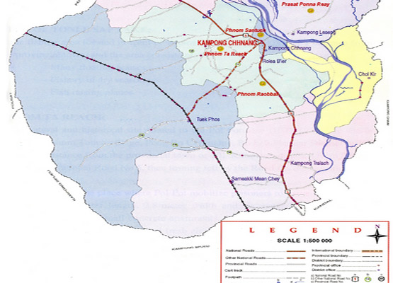 Kampong Chhnang Geography